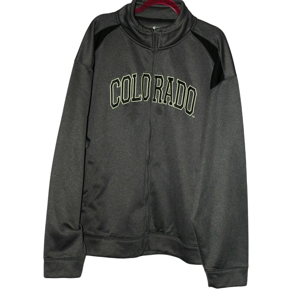Campus Drive Colorado State Zip-Up Turtleneck Sweater XXL